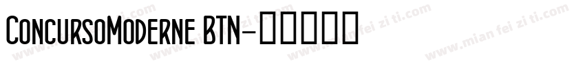 ConcursoModerne BTN字体转换